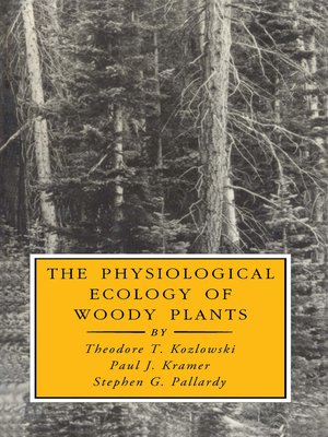 cover image of The Physiological Ecology of Woody Plants